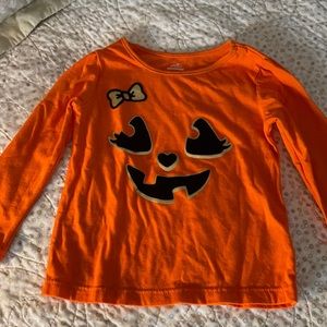 Walmart Celebrate Halloween Pumpkin T-shirt 2T